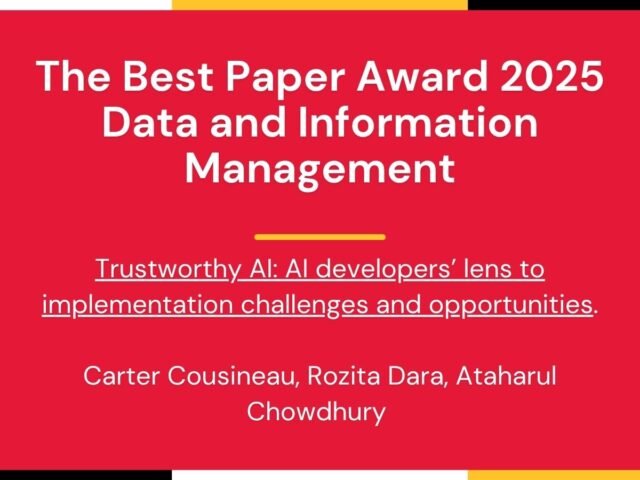 Best paper Award 2025